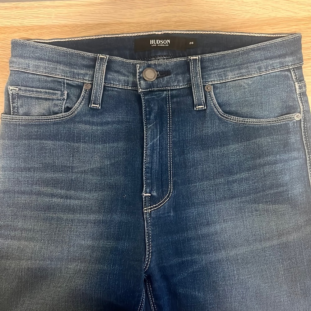 Hudson Jeans Barbara Super Skinny Size 26